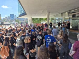 Vintage Reds support ABC staff strike, 25 March, 2026